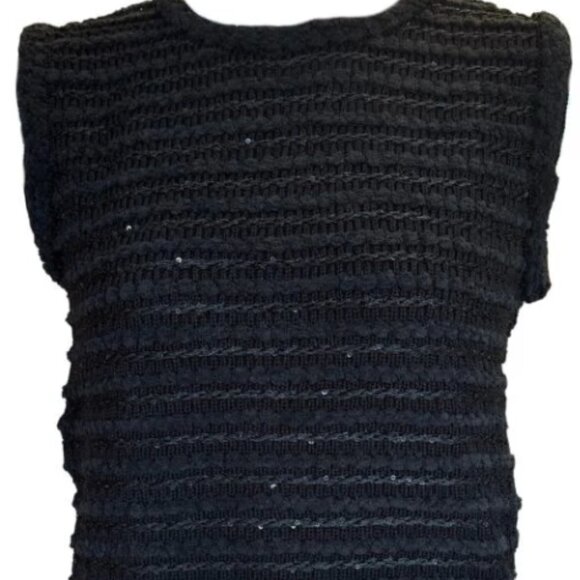 Maria Pavan Sleeveless Textured Vest - Picture 1 of 7